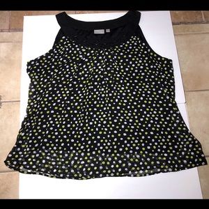 Avenue sleeveless Top. Size 30/32. Gently worn.